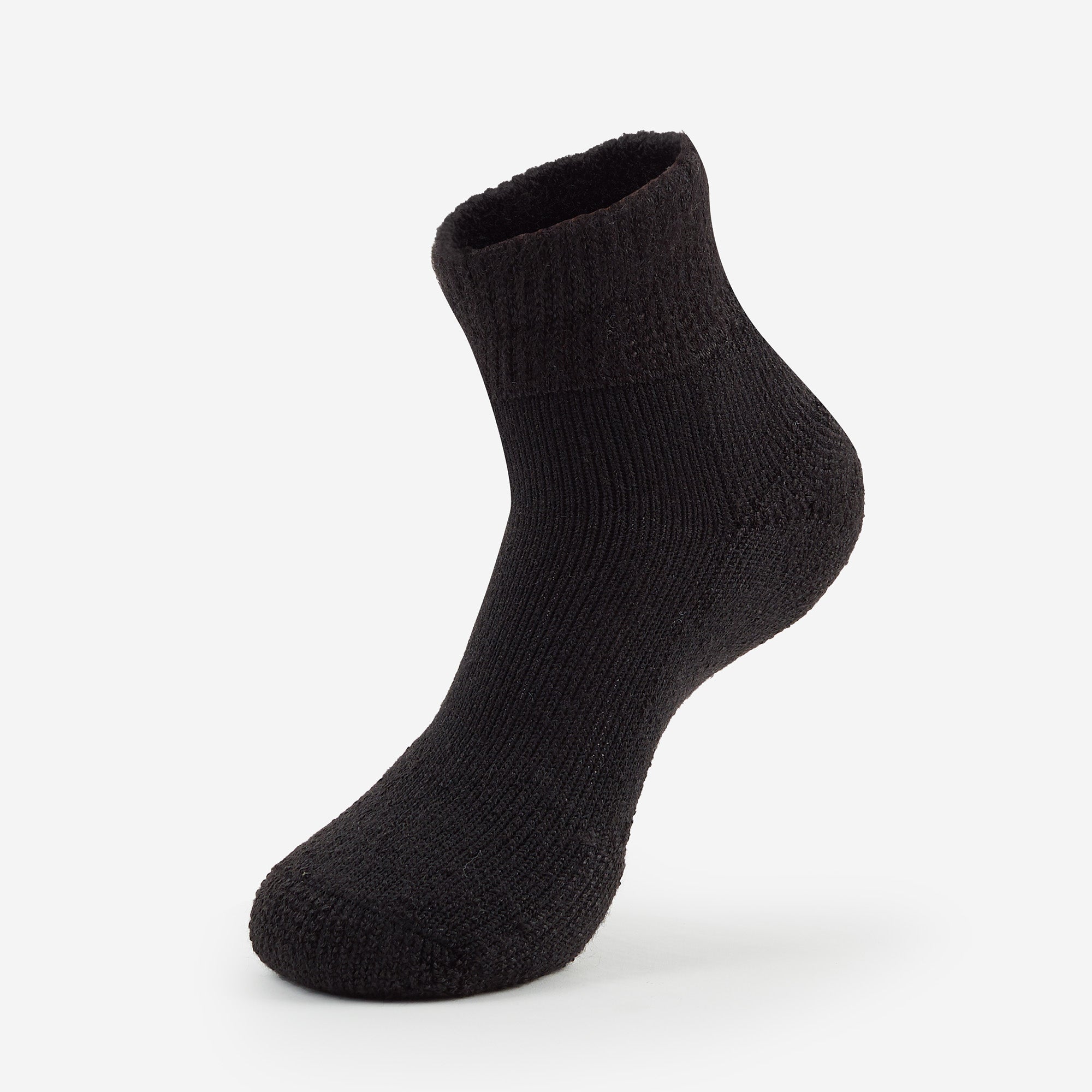 Maximum Cushion Ankle Running Socks | JMX | #color_black