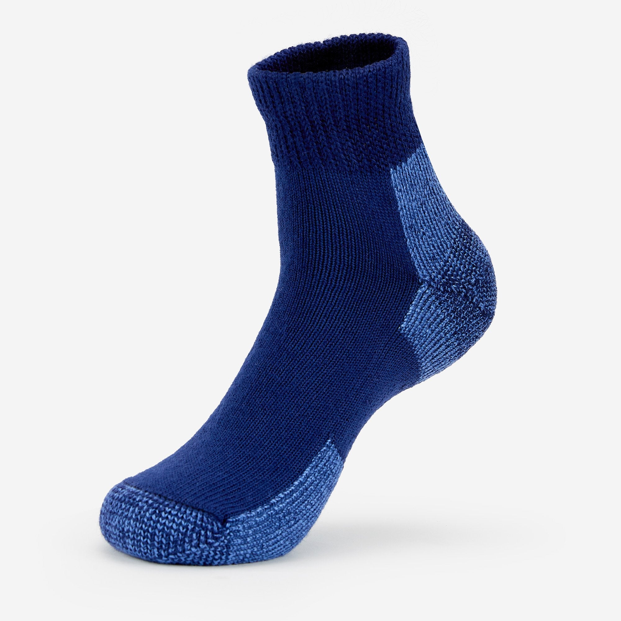 Maximum Cushion Ankle Running Socks | JMX | #color_navy