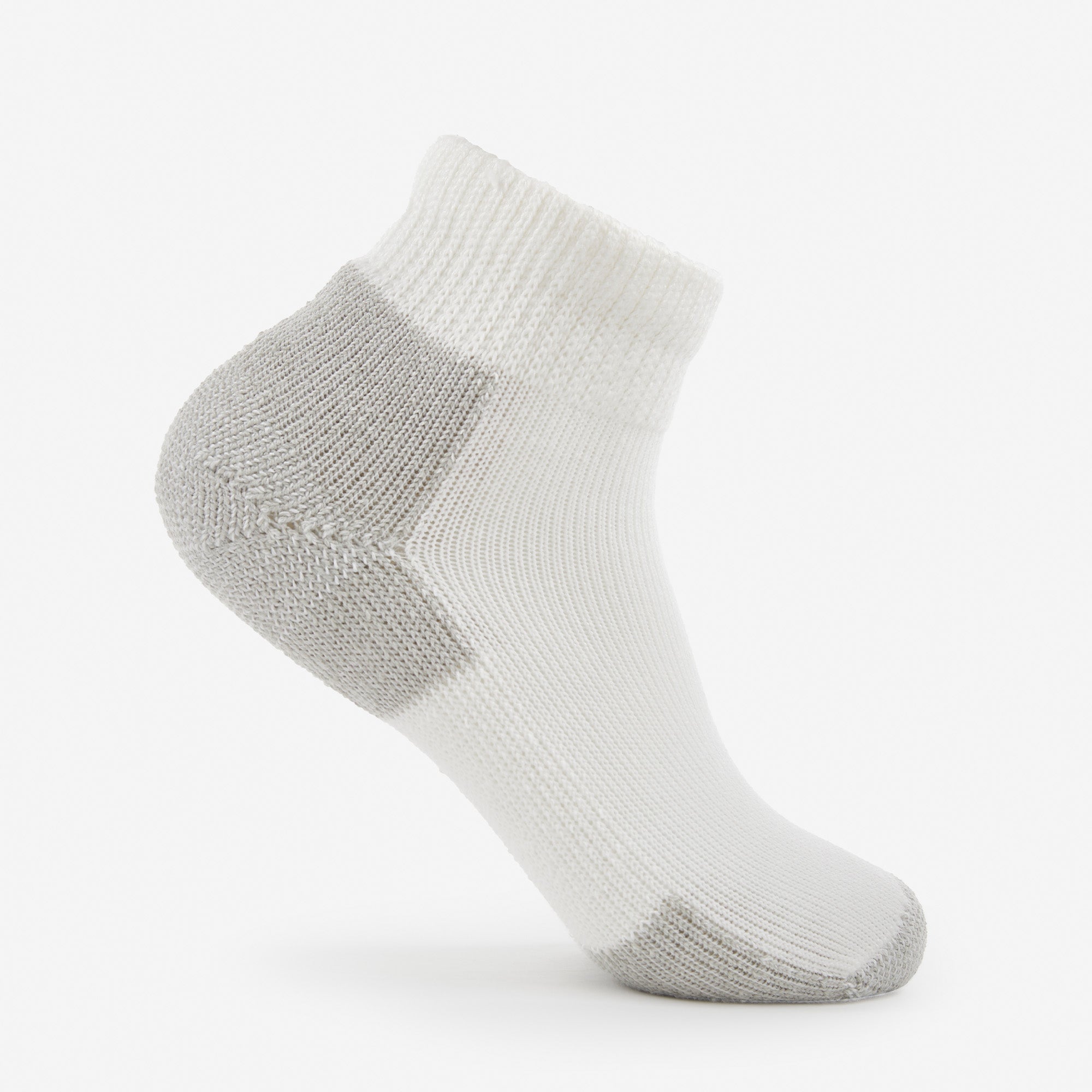 Maximum Cushion Ankle Running Socks | JMX | #color_white-platinum