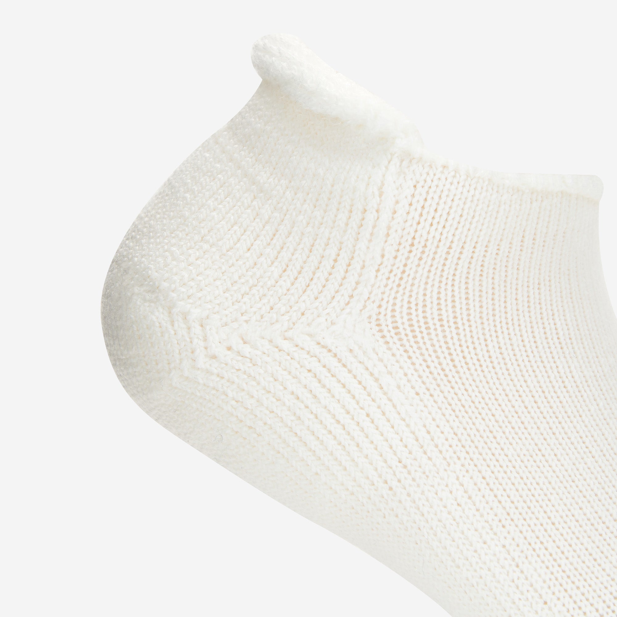 Maximum Cushion Rolltop Tennis Socks | T | #color_white