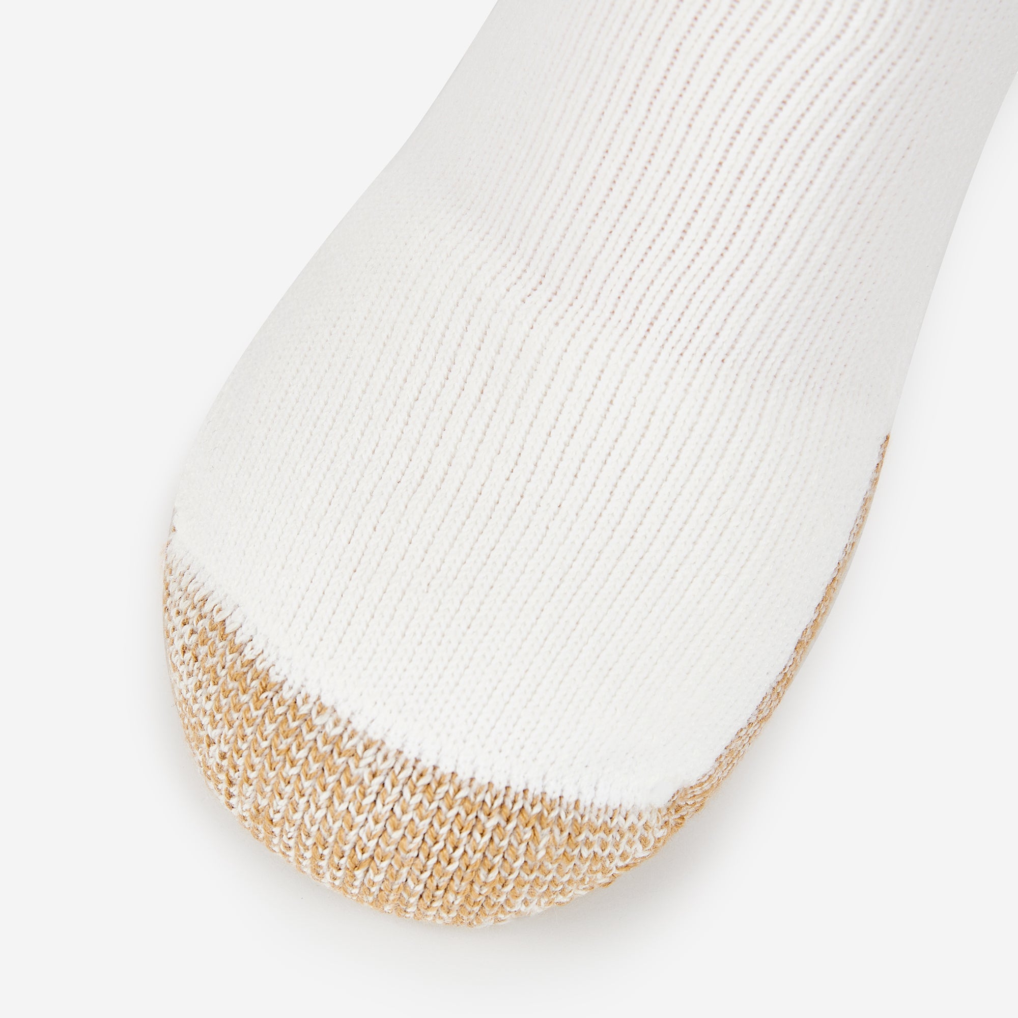 Maximum Cushion Crew Tennis Socks | TX | #color_white