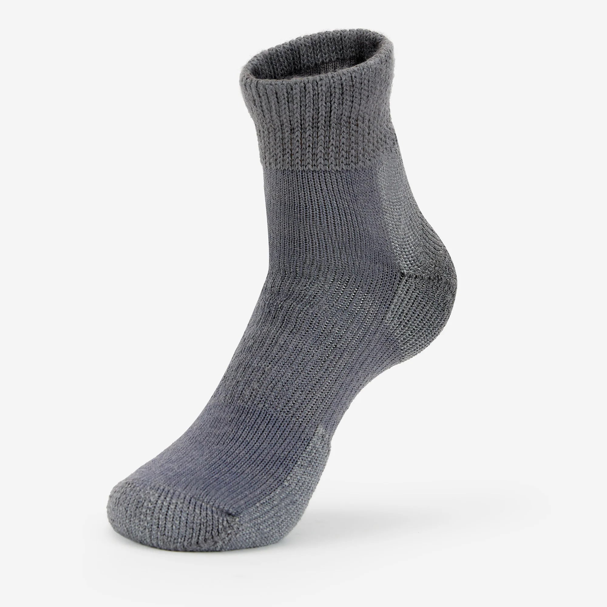 Moderate Cushion Ankle Walking Socks | WMX | #color_grey