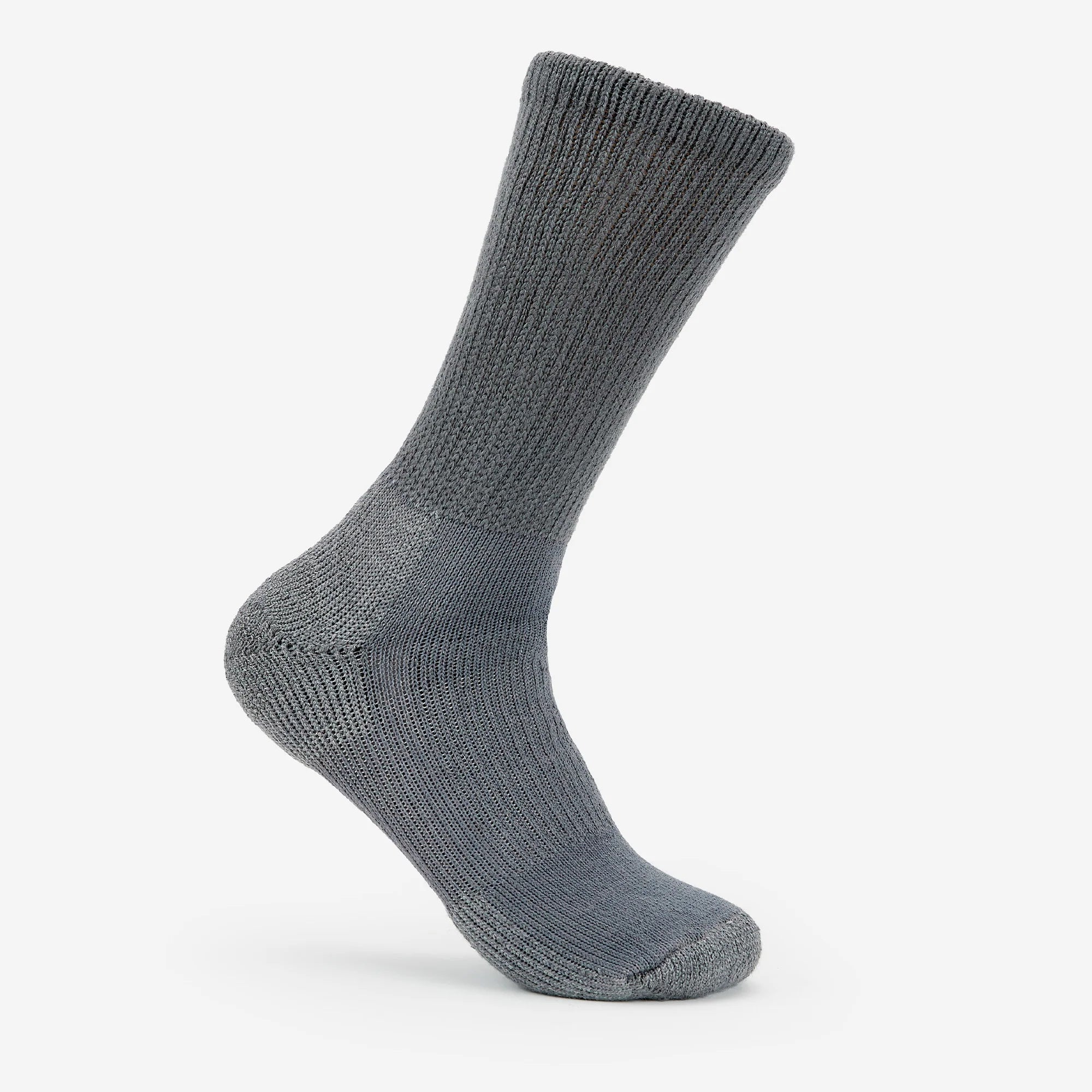 Moderate Cushion Crew Walking Socks | WX | #color_grey