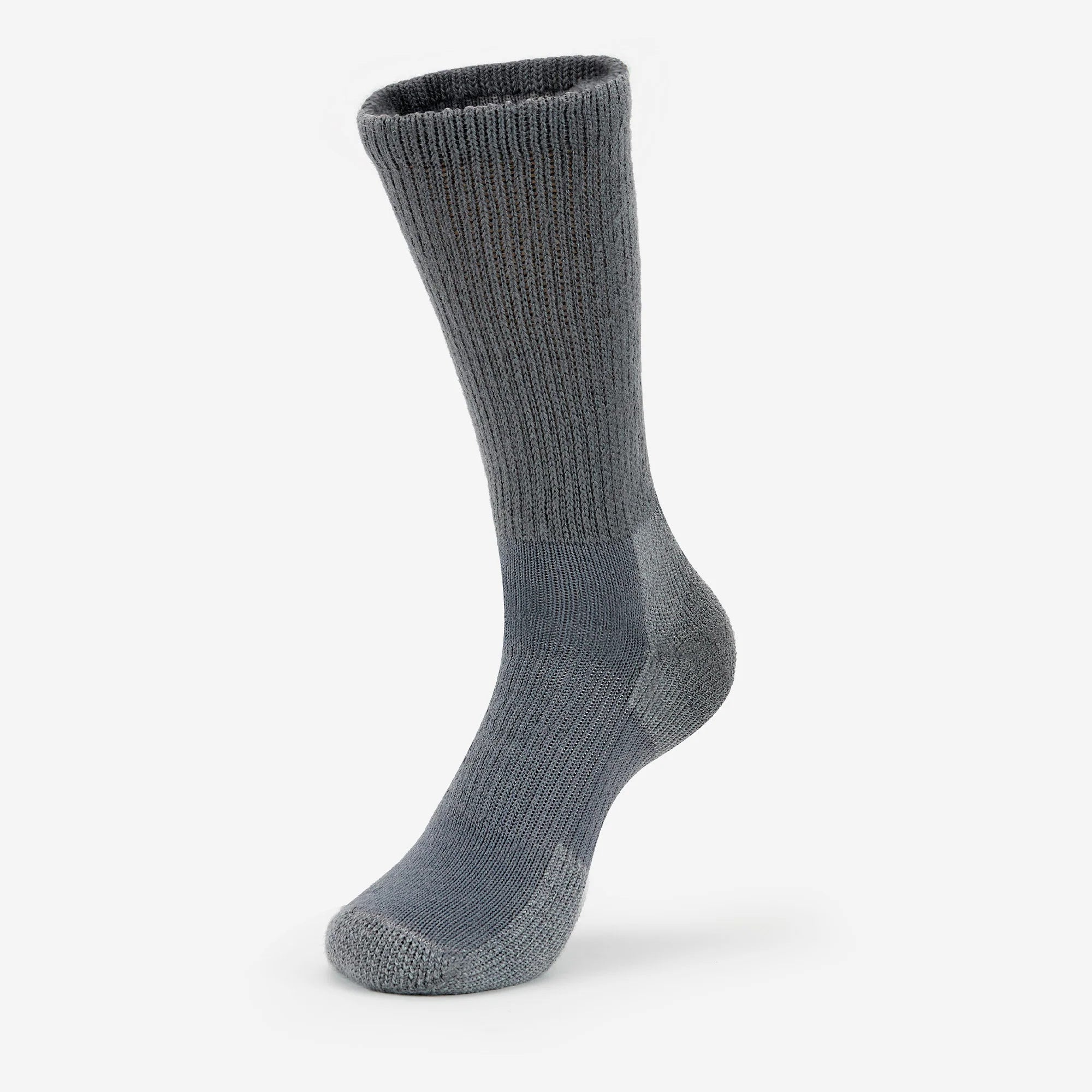 Moderate Cushion Crew Walking Socks | WX | #color_grey