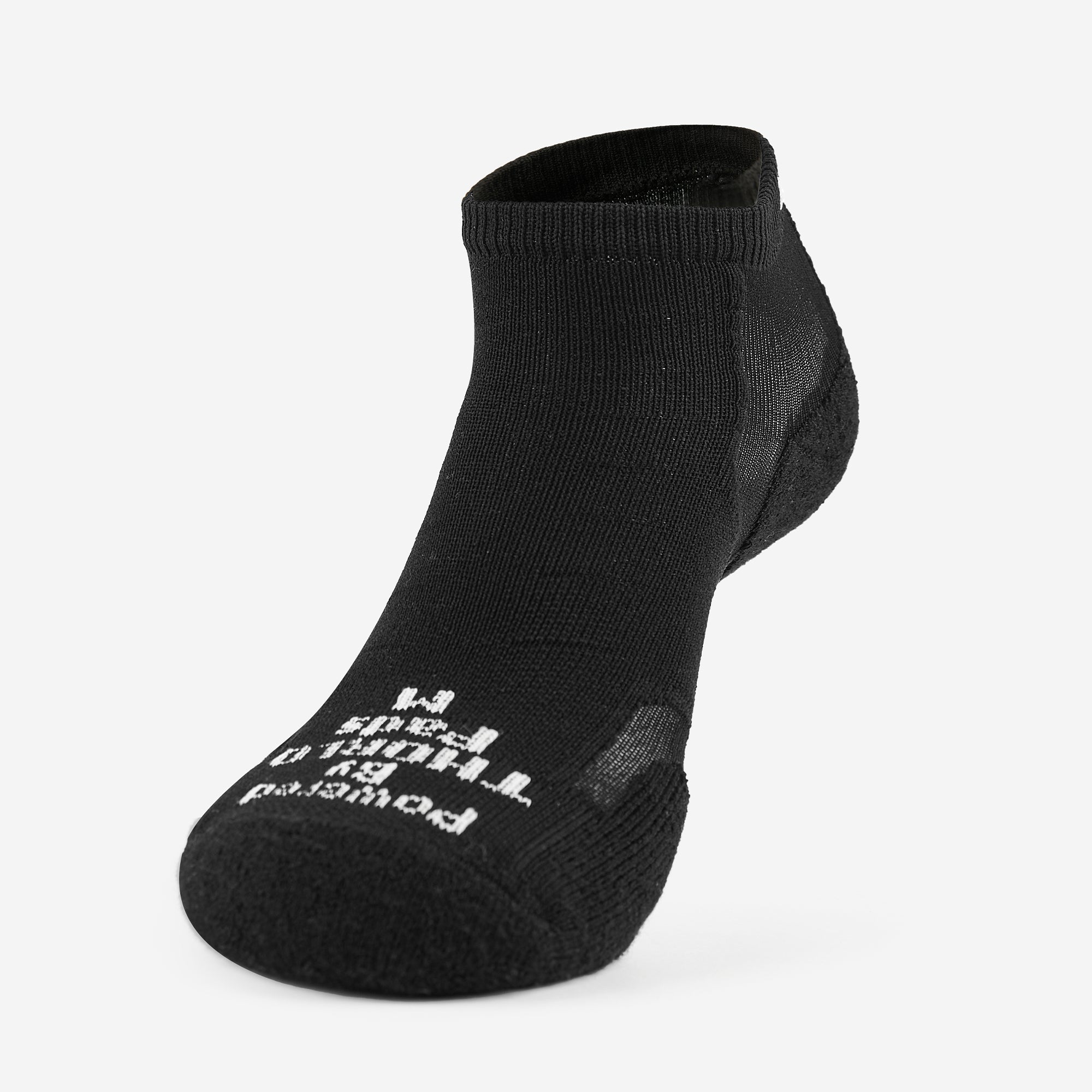 Experia TECHFIT Light Cushion Low-Cut Socks | XCCU | #color_black-on-black