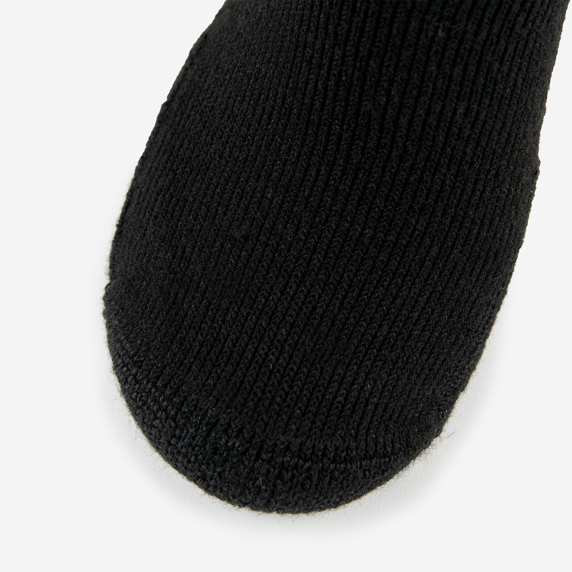 Maximum Cushion Crew Running Socks | XJ | #color_black
