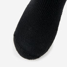 Men's Moderate Cushion Crew Diabetic Socks | HPXM | #color_black