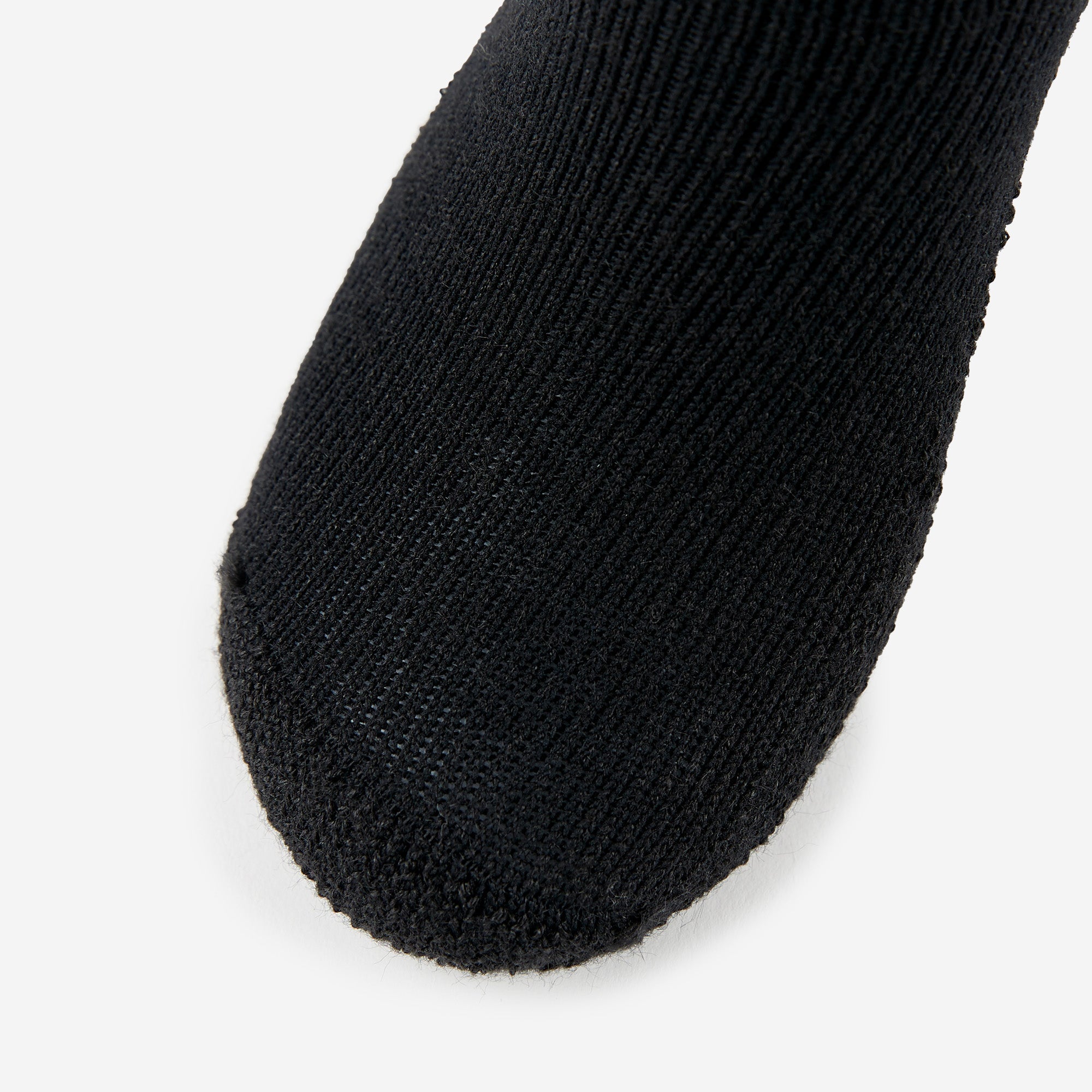 Men's Moderate Cushion Crew Diabetic Socks | HPXM | #color_black