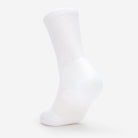 Men's Moderate Cushion Crew Diabetic Socks | HPXM | #color_white