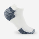 Maximum Cushion Rolltop Running Socks | J | #color_white-navy