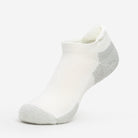 Maximum Cushion Rolltop Running Socks | J | #color_white-platinum