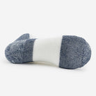 Maximum Cushion Low-Cut Running Socks | JMM | #color_white-navy