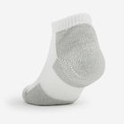 Maximum Cushion Low-Cut Running Socks | JMM | #color_white-platinum
