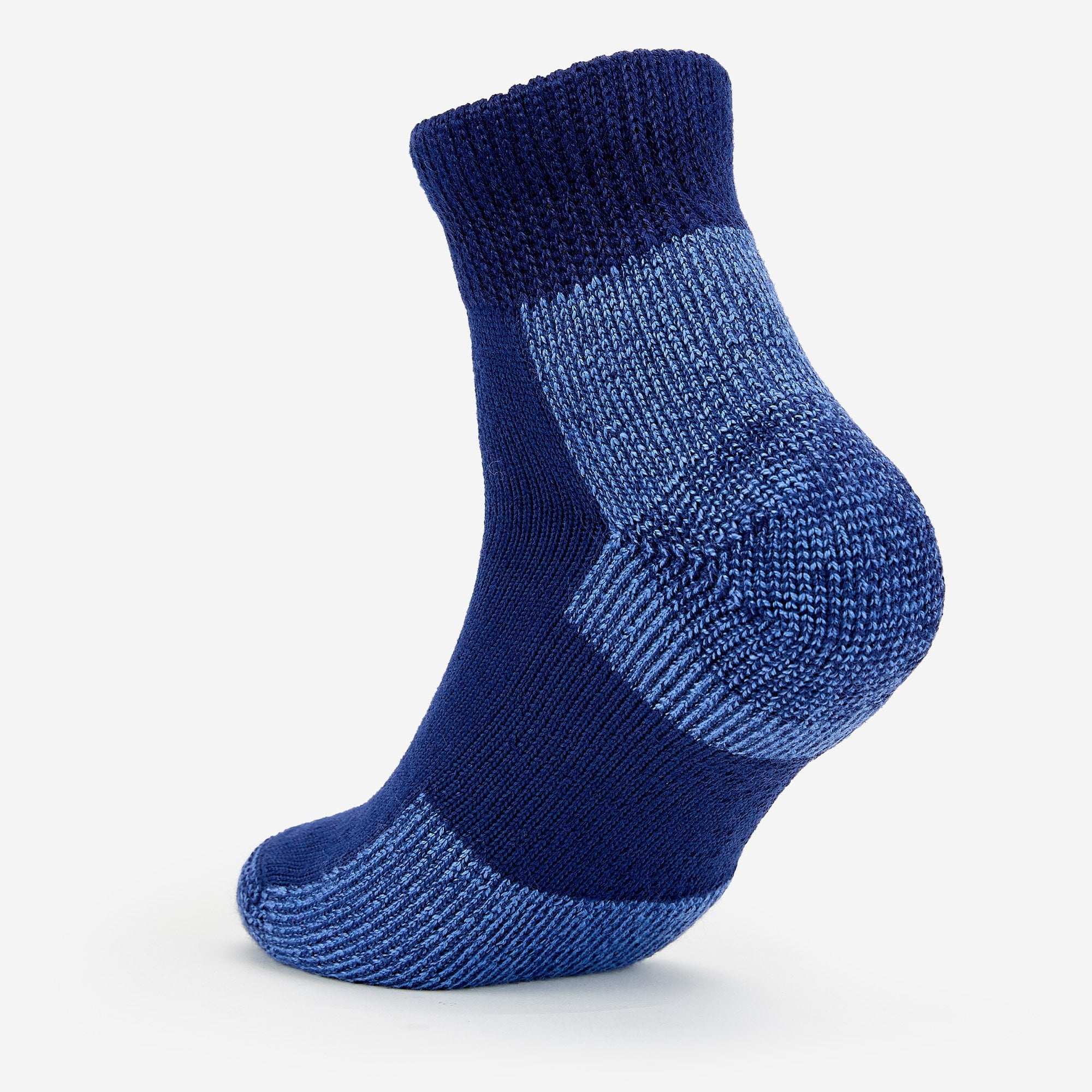 Maximum Cushion Ankle Running Socks | JMX | #color_navy
