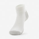 Maximum Cushion Ankle Running Socks | JMX | #color_white-platinum