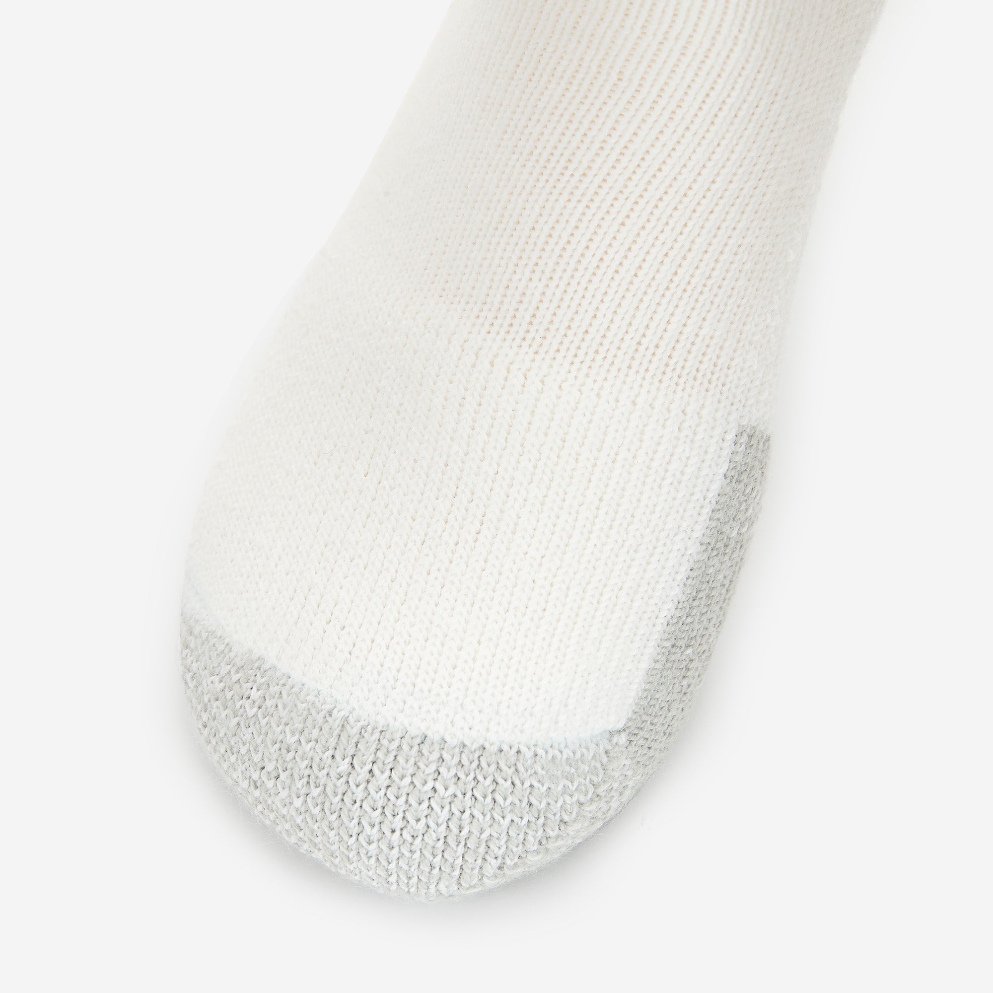 Maximum Cushion Rolltop Tennis Socks | T | #color_white