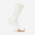 Maximum Cushion Crew Tennis Socks | TX | #color_white