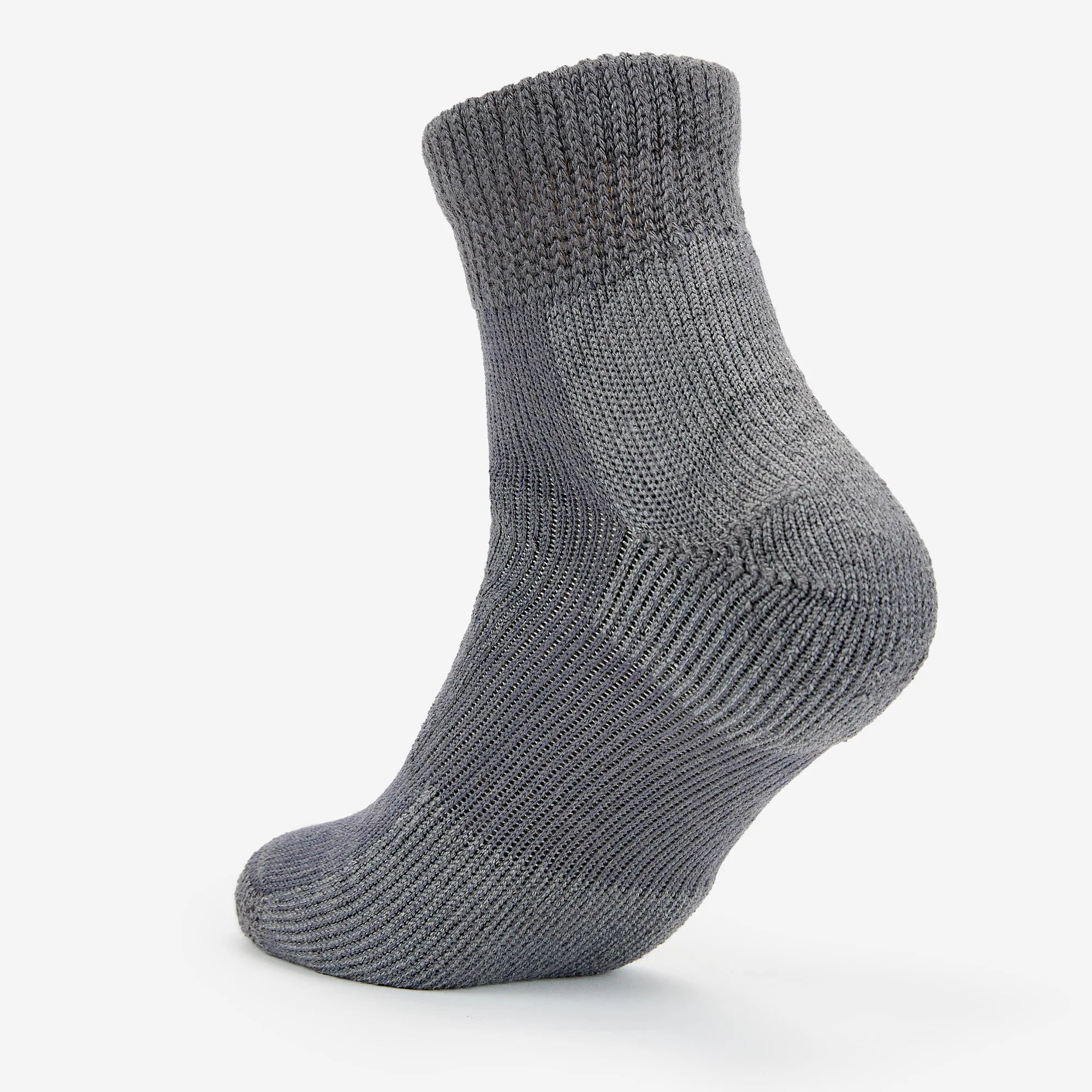 Moderate Cushion Ankle Walking Socks | WMX | #color_grey
