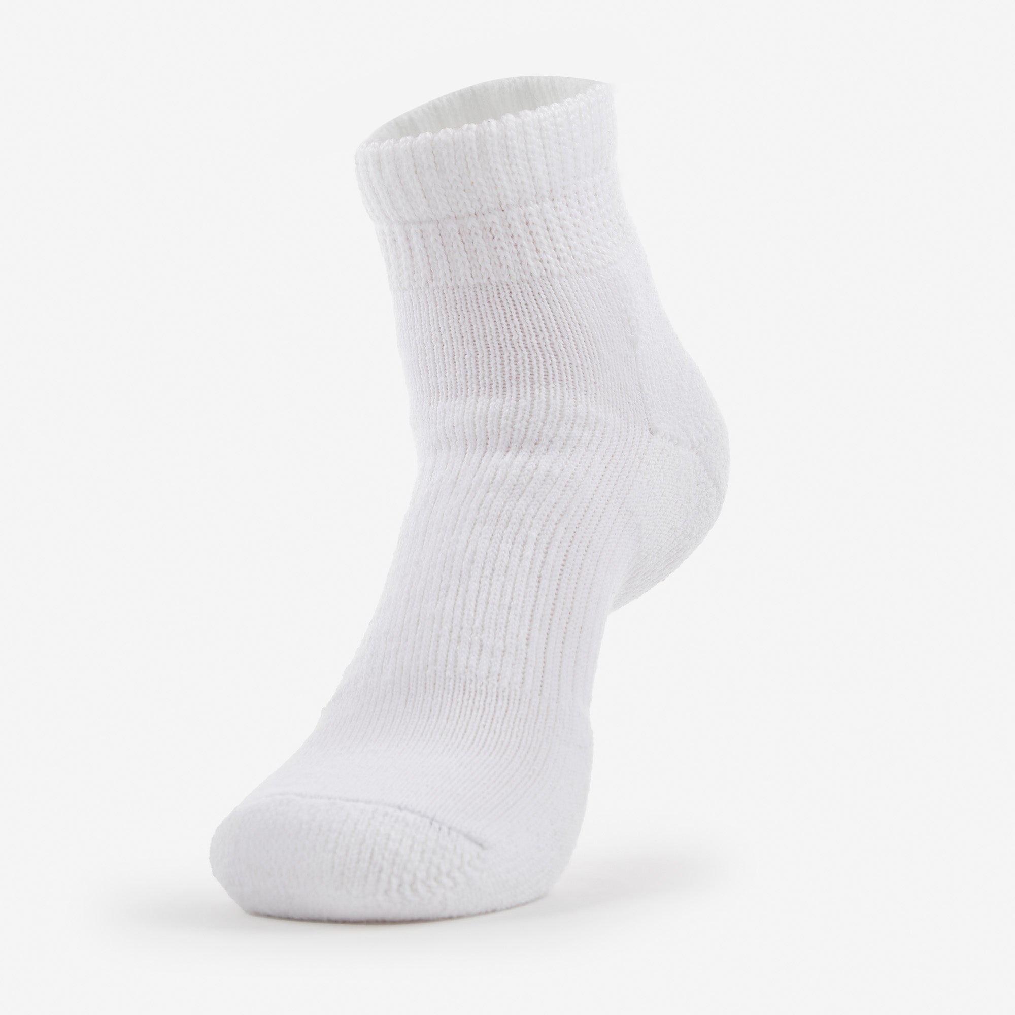 Moderate Cushion Ankle Walking Socks | WMX | #color_white
