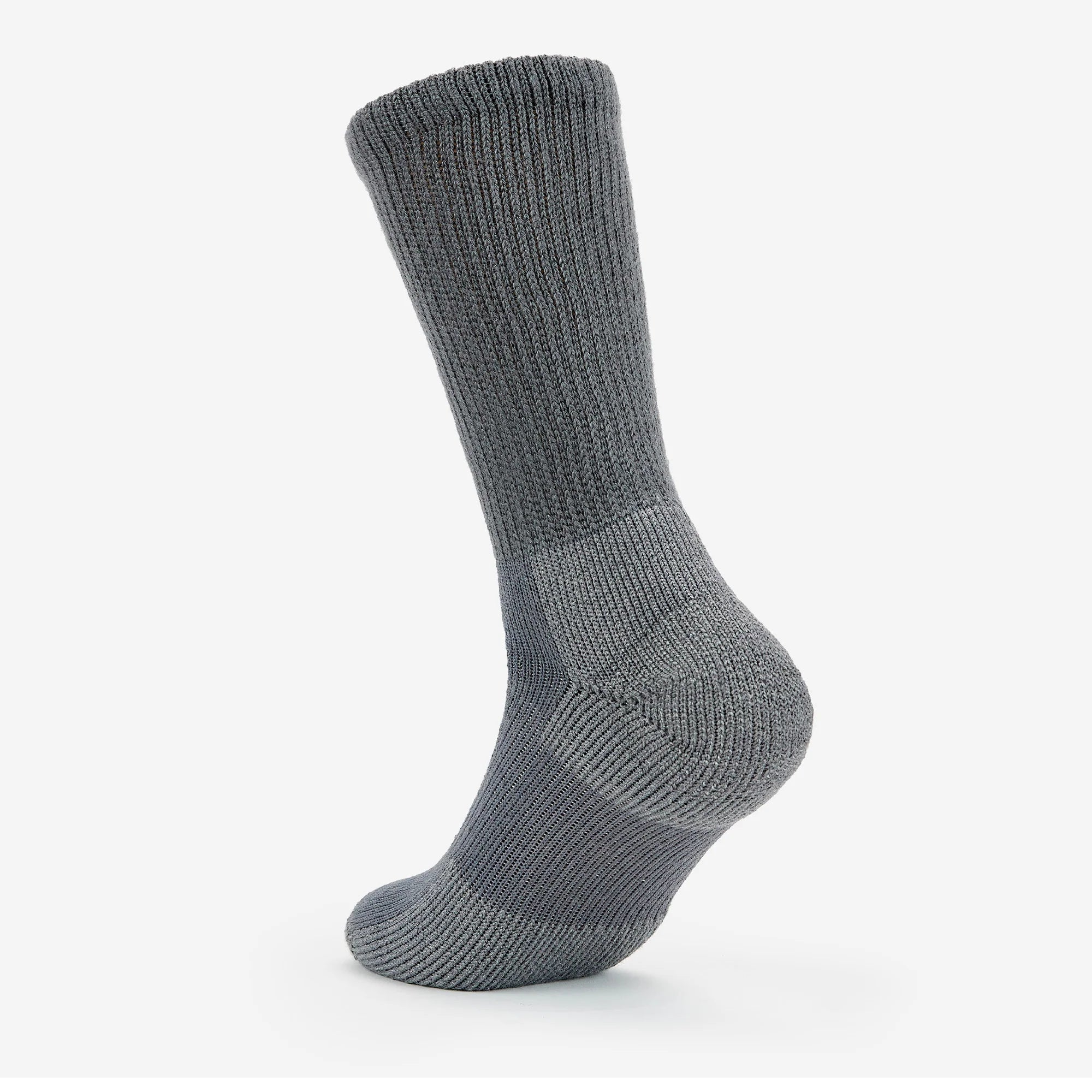 Moderate Cushion Crew Walking Socks | WX | #color_grey