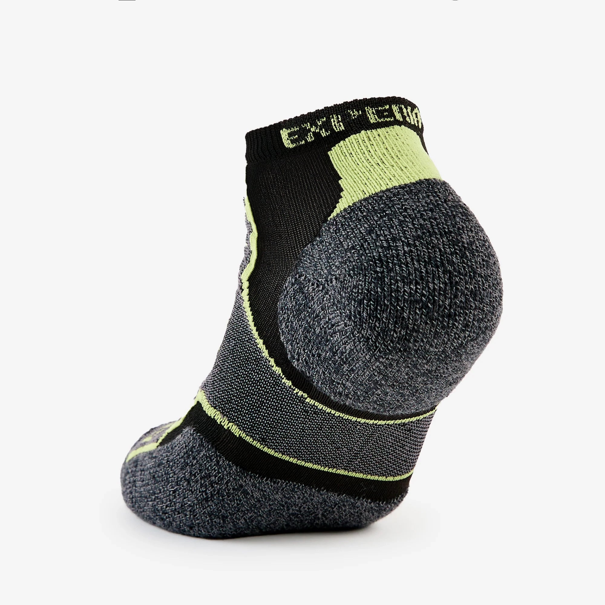 Experia TECHFIT Light Cushion Low-Cut Socks | XCCU | #color_black-lime