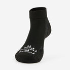 Experia TECHFIT Light Cushion Ankle Socks | XCMU | #color_black-on-black