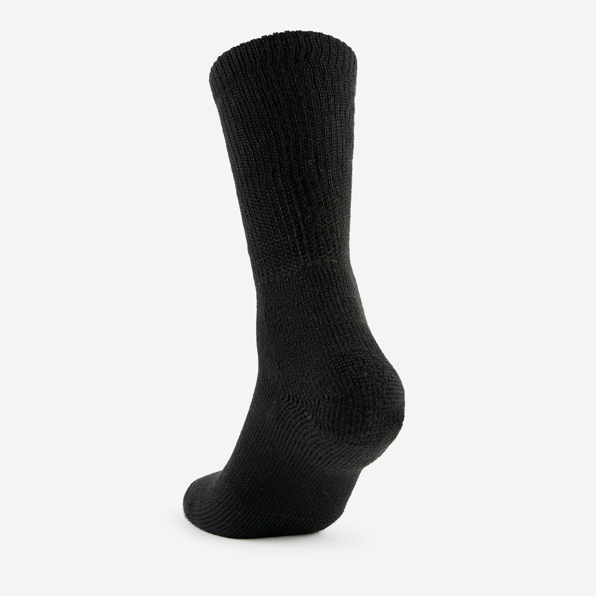 Maximum Cushion Crew Running Socks | XJ | #color_black