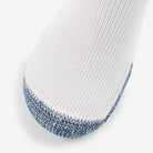 Maximum Cushion Crew Running Socks | XJ | #color_white-navy